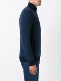 zipped cardigan