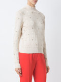 knit embellished jumper