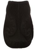 jacquard round hem skirt
