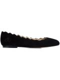 scalloped ballerinas
