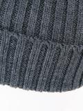 turn up ribbed beanie