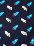 rocket intarsia socks