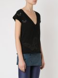 v-neck blouse