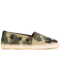 camouflage print espadrilles