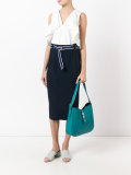 belted midi-skirt 