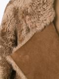 oversized shearling coat 