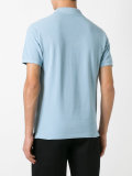logo patch polo shirt 
