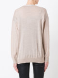 cut-out detail knitted cardigan