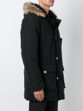 hooded parka coat