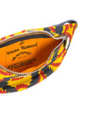 abstract print bum bag
