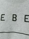 embroidered 'Rebel Without' sweatshirt