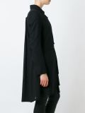 后褶饰外套