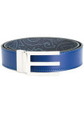 logo buckled belt