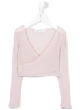 V-neck cropped top