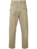 biker fly baggy trousers