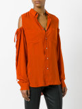 cold shoulder blouse