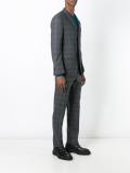 tonal plaid formal suit