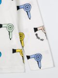 hair dryer print T-shirt