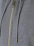 shortsleeved zipped hoodie