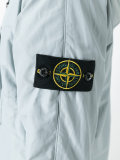 contrast hooded jacket  