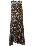 Jewel print dress