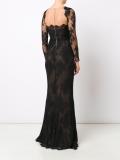 long lace dress