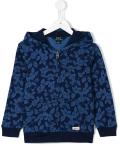 floral print hoodie