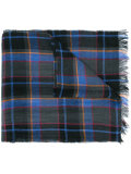 checked scarf 