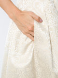 one shoulder jacquard Rogeria dress