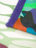 abstract print scarf