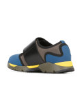 neoprene colour block sneakers