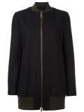 long length bomber jacket
