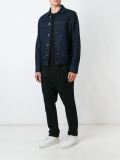 纽扣牛仔夹克