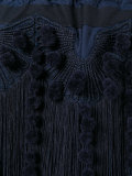 tassel detail pleated skirt