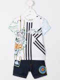 Tiger logo print T-shirt