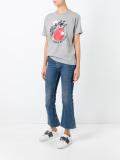 fox print T-shirt