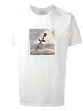 rose print T-shirt 