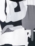 abstract print T-shirt
