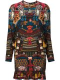 all-over Japanese print dress