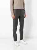 slim-fit trousers