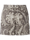 printed swimming shorts