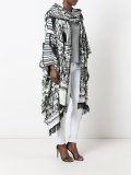 embroidered poncho 