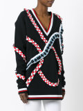 v-neck jumper 