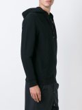 zipped hoodie