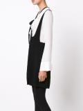 ruffled neck dress
