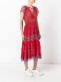 long printed dress 