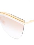 oval frame sunglasses