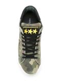 camouflage print sneakers