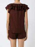 ruffled top