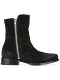 zipped boots